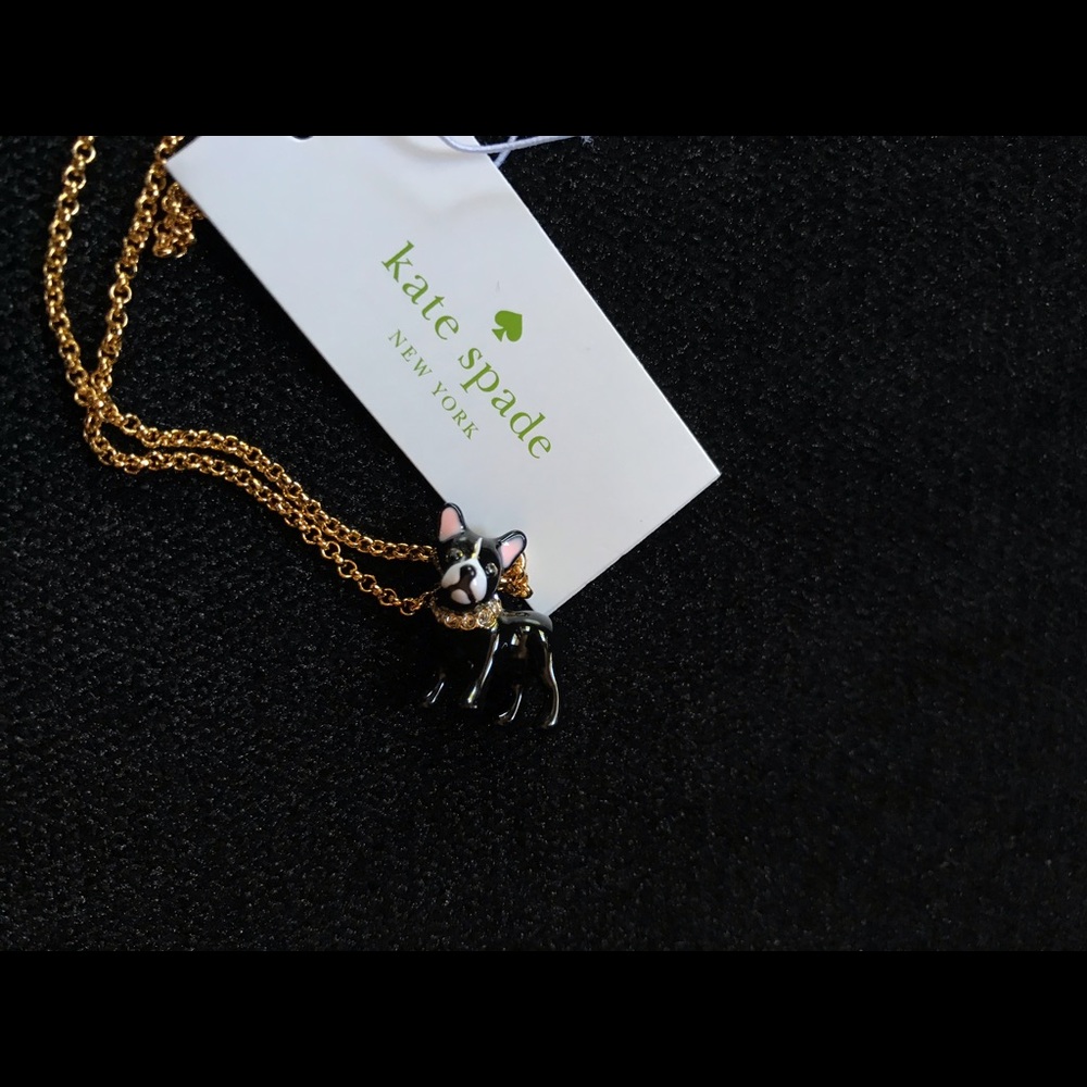Kate Spade Ma Cherie Dog Necklace - Picture 3 of 4